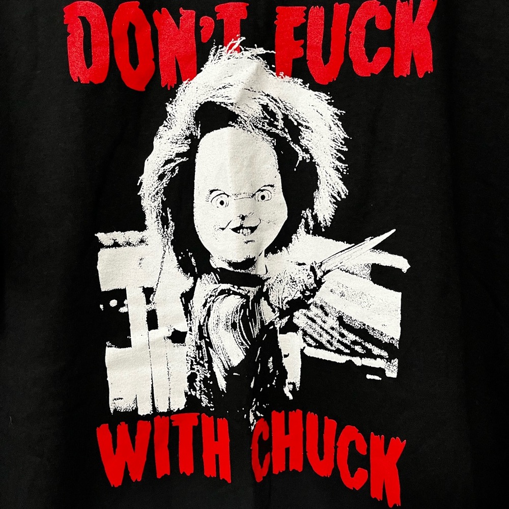 Chucky Don’t F**k With Chuck Graphic Movie T-Shirt